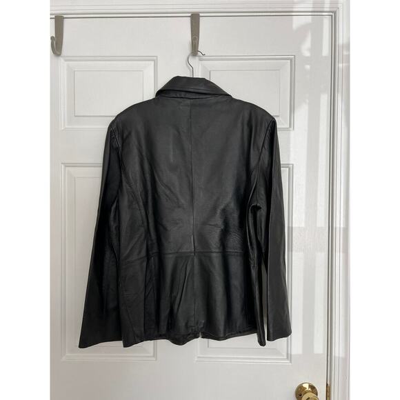 NWT Vintage Worthington Deadstock 100% Genuine Leather Jacket MSRP $200 - Picture 4 of 7